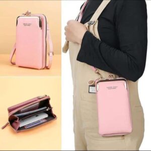 Girl's PU Leather Card Compartment